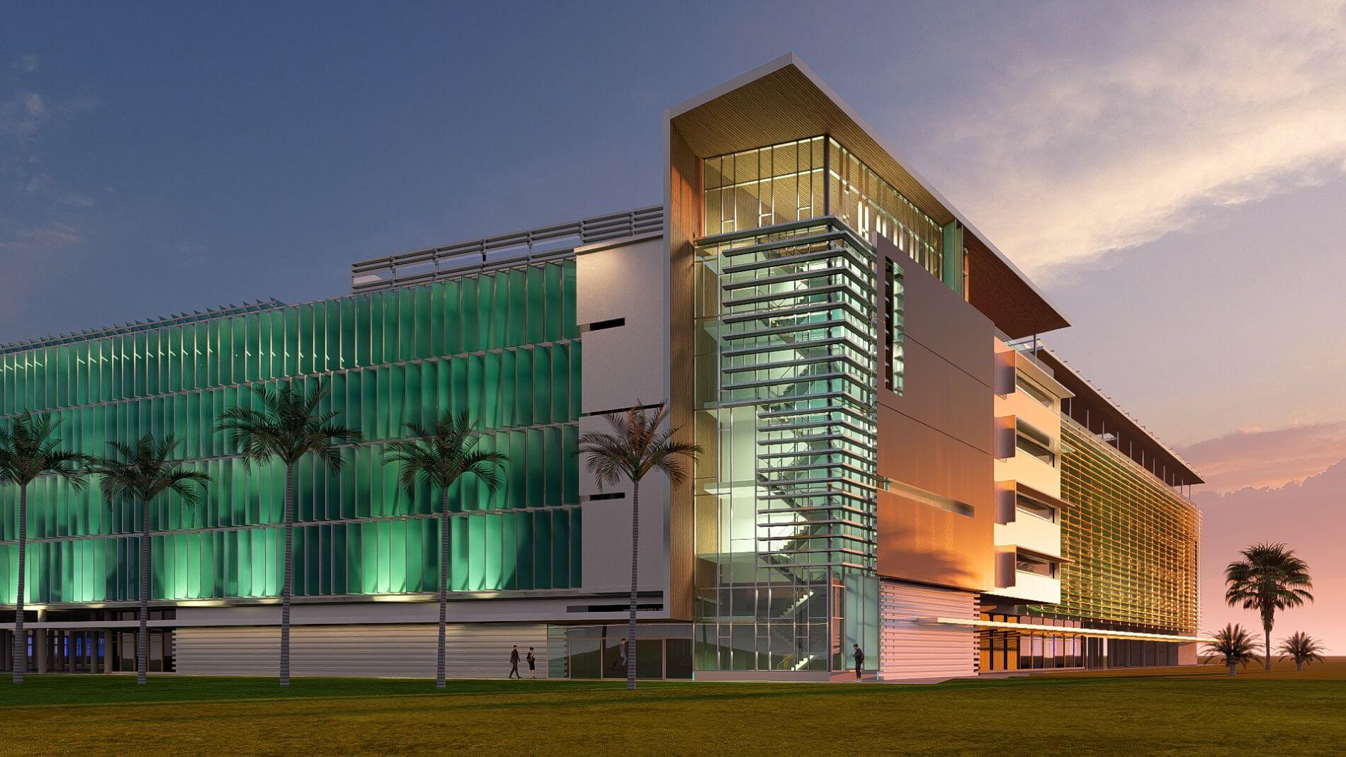 3D Rendering of a Building