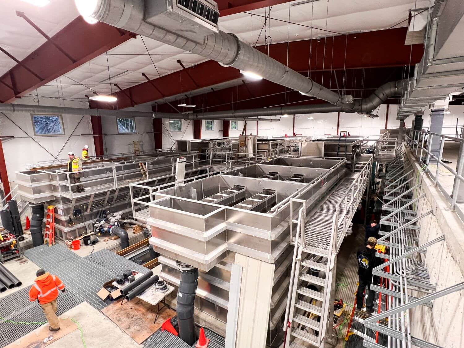 Inside of the Wrangell Water Treatment Plant
