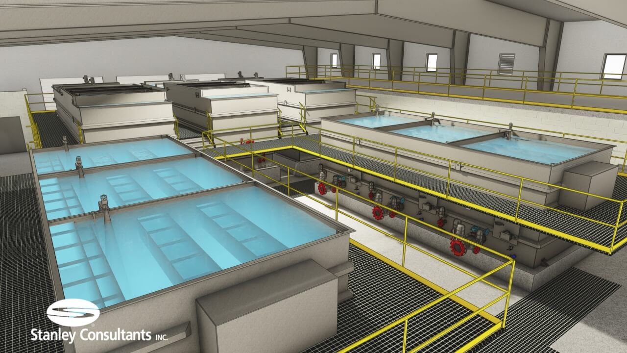 3D Rendering of the Wrangell Water Treatment Plant